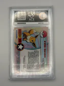 ACE 9 Eevee Spectra 2000 Topps Chrome Pokemon Series 2 #133 - Image 2
