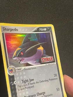 Sharpedo 38/108 | 2007 Pokemon EX Power Keepers Stamped Reverse Holo | LP/MP - Image 2