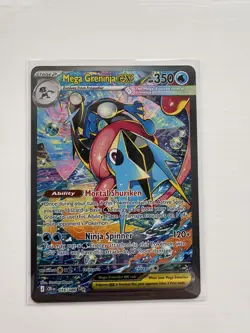 Pokemon TCG Chaos Rising Mega Greninja EX 116/086 SIR PACK FRESH NM - Image 1