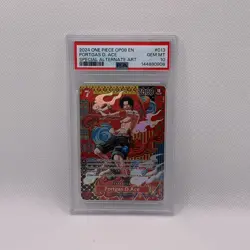 Portgas.D.Ace (SP) OP02-013 Two Legends OP08 Foil PSA 10 - Image 1