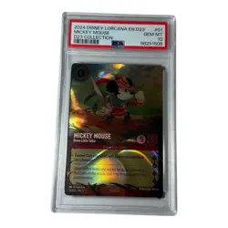 Disney Lorcana D23 Collection Mickey Mouse - Brave Little Tailor #01 PSA 10 - Image 1