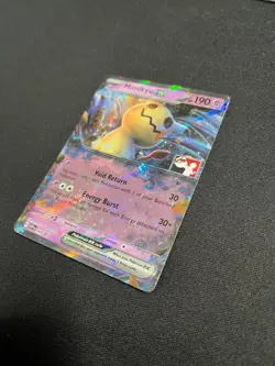 Mimikyu ex SVP 004 Prize Pack Series Play Stamp Pokemon TCG Near Mint - Image 3