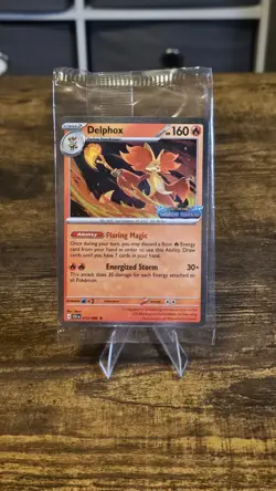 Delphox 013/086 Stamped Promo SEALED Chaos Rising Pokemon Card - Image 1