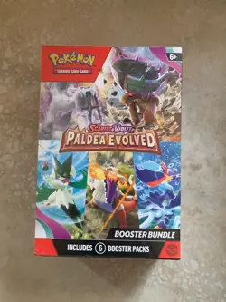 Paldea Evolved Booster Bundle Scarlet & Violet Pokemon Factory Sealed - Image 1