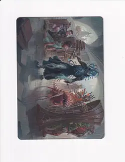 2023 MAGIC THE GATHERING MARCH OF THE MACHINE ART SERIES INVASION OF ARCAVIOS - Image 1