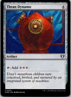 Thran Dynamo 415 Uncommon Commander Masters Magic: The Gathering Near Mint - Image 1