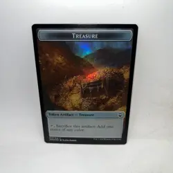 Monarch / Treasure Double-Sided Token Commander Legends Magic The Gathering Foil - Image 2