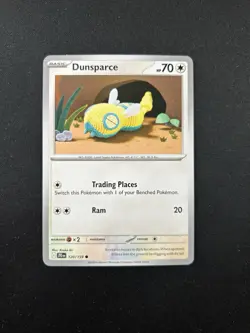 Pokemon TCG Dunsparce 120/159 Sv09 Journey Together Common - Image 1