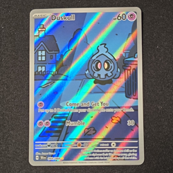 Pokemon TCG Duskull 068/064 SV Shrouded Fable Holo Illustration Rare English - Image 1