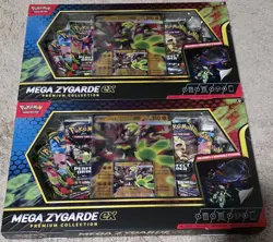 Pokemon TCG Mega Zygarde ex Premium Collection Box Lot of 2 Factory Sealed New - Image 1