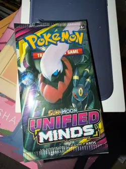 Pokemon TCG Sun and Moon Unified Minds Booster Pack - Image 1
