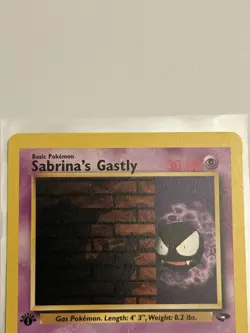 Pokemon 1st Edition Gym Challenge - Sabrina's Gastly 96/132 - Common - LP - Image 2