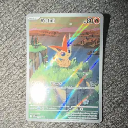 Pokemon TCG Victini 80HP SVP EN 208 Scarlet & Violet Promo Holo Eng 2025 - Image 1