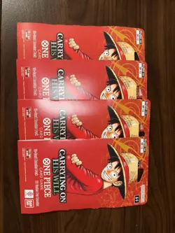 One Piece CCG Carrying On His Will Booster Pack OP13 English 4x Packs - Image 1