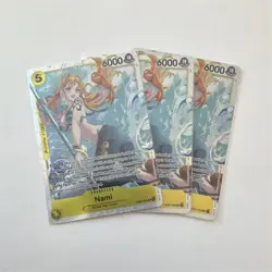Bandai One Piece Card Game Nami EB03-053 x3 - Image 1