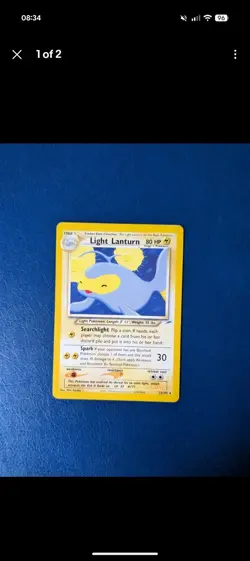 2 X Neo Destiny Pokemon Cards - Image 1