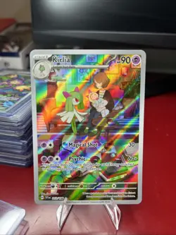Kirlia 212/198 Scarlet & Violet Illustration Rare Pokemon Card NM - Image 1