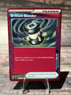 Brilliant Blender 164/191 - SV08: Surging Sparks Pokemon Card ACE SPEC Rare - Image 1