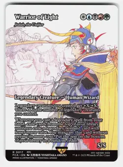 WARRIOR OF LIGHT - JODAH, THE UNIFIER (SHOWCASE) - MTG - AMANO NM/M - Image 1