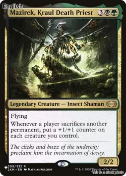 Mazirek, Kraul Death Priest EN [LIST - 209/332] - LP TCG MTG - Image 1