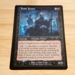 1x Tomb Tyrant, Secret Lair Retro Foil, Magic MTG LP Light Play - Image 1