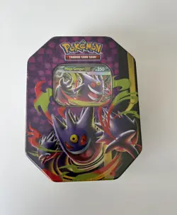 Pokemon TCG Mega Moonlit Tin Mega Gengar ex Tin - sealed - Image 1
