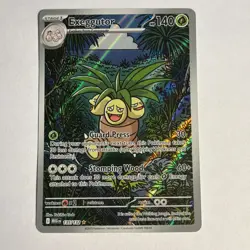 Pokemon Exeggutor 135/132 Illustration Rare Mega Evolution NM - Image 1