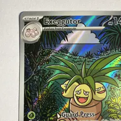 Pokemon Exeggutor 135/132 Illustration Rare Mega Evolution NM - Image 2