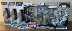 Set of Three (3) Pokemon TCG Unova Heavy Hitters Premium Collection BB & WF - Image 1