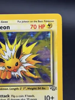 Jolteon 4/64 Jungle Unlimited - Holo Rare - WOTC - LP - Pokemon Vintage - Image 3
