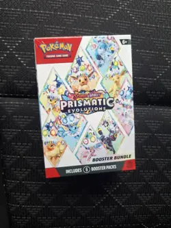 Pokemon TCG Scarlet & Violet Prismatic Evolutions Booster Bundle FACTORY SEALED - Image 1