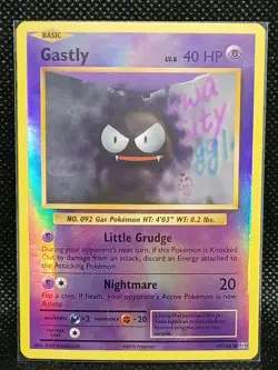 Gastly 47/108 Reverse Holo XY Evolutions Pokemon TCG Near Mint - Image 1