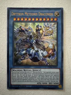 Drytron Meteonis Draconids Ultra Rare GEIM-EN029 1st Edition Yu-Gi-Oh! TCG NM - Image 1