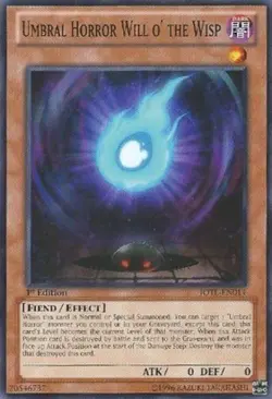 3 x Umbral Horror Will o' the Wisp - JOTL-EN014 - Common - Unlimited Edition Nea - Image 1