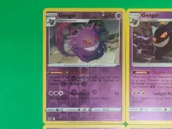 Pokemon Gengar Cards Lot Of 4 Holo's Reverse Holo Rares NM-MINT Condition - Image 3