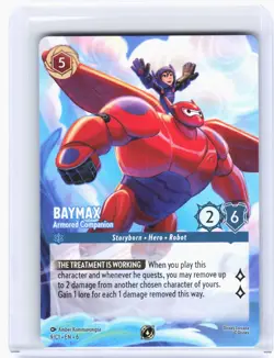 2024 —Baymax - Armored Companion #9 Disney Lorcana Promo Cards—Promo Non-Foil - Image 1
