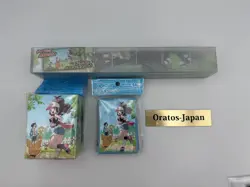 Pokemon Card Game Hilda Play mat Deck Case Sleeve Set TCG Pokemon Center Japan - Image 1