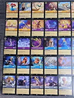49x Disney Lorcana The First Chapter Bundle Cards Common/Uncommon NM - Image 2