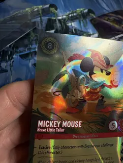Disney Lorcana Mickey Mouse Brave Little Tailor 01/D23 Promo - Image 3