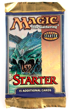 Magic the Gathering Starter Booster Pack 1999 WOC17044 (15 Cards Per Pack) - Image 1