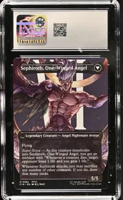 Sephiroth, Fabled SOLDIER (0382) (Borderless) Final Fantasy Regular - Image 2