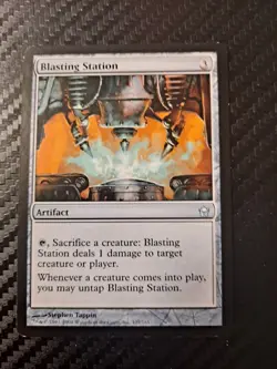 Wizards of the Coast Magic: The Gathering Blasting Station Fifth Dawn Uncommon … - Image 1