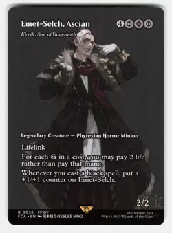EMET-SELCH, ASCIAN - K'RRIK, SON OF YAWGMOTH (SHOWCASE) - MTG - MOGI NM/M - Image 1