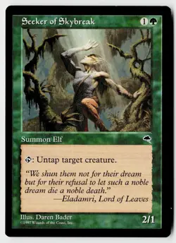 MTG Tempest #254 Seeker of Skybreak Lightly played - Image 1
