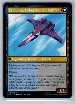 Cyclonus, the Saboteur 9 Universes Beyond: Transformers Magic: The Gathering NM - Image 2