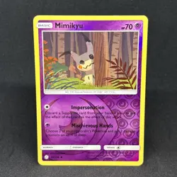 Mimikyu 96/236 Uncommon Cosmic Eclipse Pokemon Reverse Holo NM/M 609-68 - Image 1