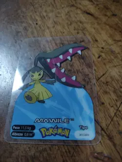 Mawile 303 Pokemon Lamincards Edibas - ITA - EXC - Image 1