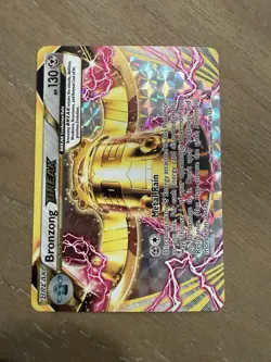 Bronzong BREAK 62/124 BREAK Rare Fates Collide Pokemon Holo Lightly Played - Image 1