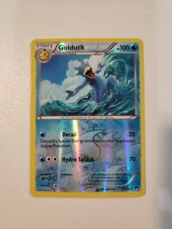 Pokemon TCG Golduck BREAKPoint 17/122 Reverse Holo Rare VLP - Image 1