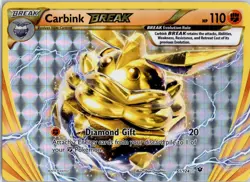 Carbink BREAK 51/124 BREAK Rare Fates Collide Light Played - Image 1